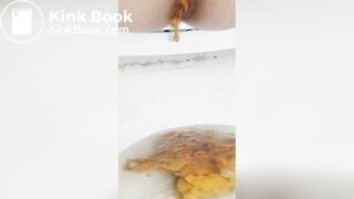 Korean girl pooping comp