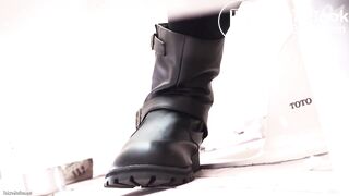 Hairy Asian Drop Big Poop