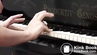 Absolutely Stacked Piano Girl!