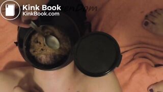 Delicious load for a toilet slave