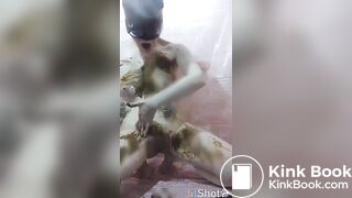 Self shit smearing and degrading