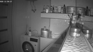 Woman pooping in Toilet 3