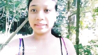 youtube girl poops in river (can't see anything though)