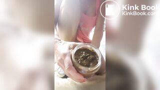 sexy mature woman shits and pisses