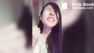 Chinese girl shit for ten seconds, wonderful