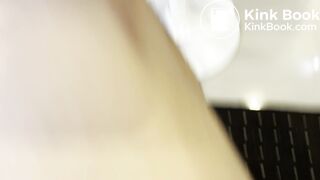 Sexy Latina Gets Dirty Anal Fucked and Poops Ass Juice into Bowl