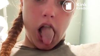 Weird Redhead Girl Shits Compilation