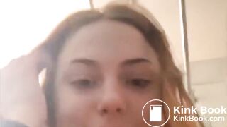 Weird Redhead Girl Shits Compilation