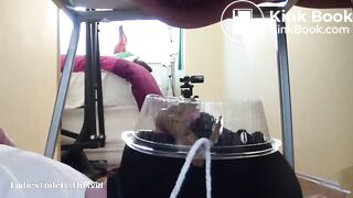 Young Spanish Mistress Uses a Human Toilet