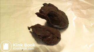 Standing closeup hairy pussy