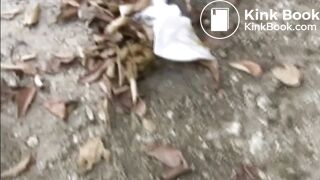 japanese outdoor pooping - video 5