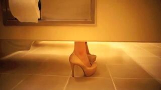 Girl diarrhea in public