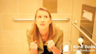 Girl diarrhea in public