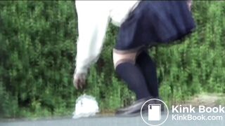 japanese outdoor pooping video 6