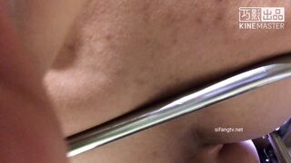 chinese slave woman eat shit