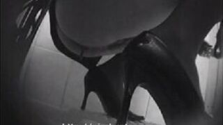 Asian girl poops in squat toilet 82