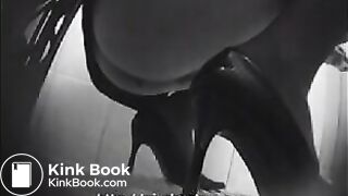 Asian girl poops in squat toilet 82