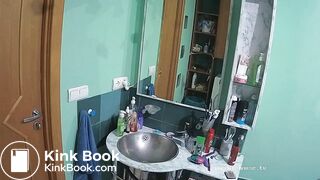 Woman pooping in Toilet 8