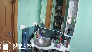 Woman pooping in Toilet 8