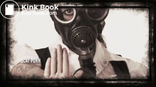 Shitting babe in stockings