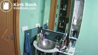 Woman pooping in Toilet 5