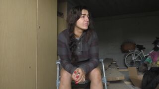 Toilet chair pooping