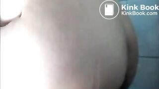 Fisting And shitting in toilet