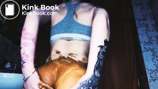 gorgeous and sexy Russian woman pooping