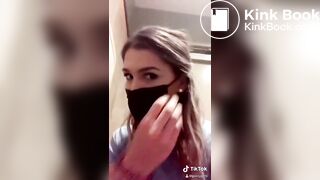 Girl records her friend having diarrhoea