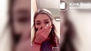 Girl records her friend having diarrhoea