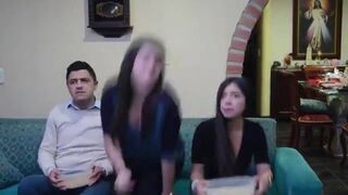 Beautiful girl toilet farts