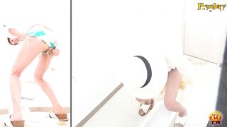 Japanese blonde have watery shits