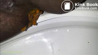 Ebony Pushing Out The Shit #3