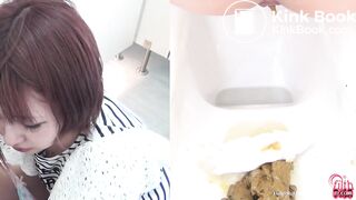 Japanese beauties dumping in toilet (2/2)