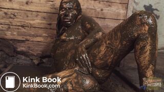 Aiyana loves submerging in cowshit - full scat bath