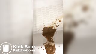 Sick ebony bbw diarrhea