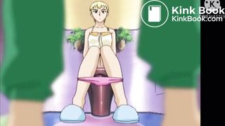 Amane pooping with the door open