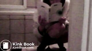 NAUGHTY ISRAELI FEMINIST, ACTIVIST & ARTIST POOPS ON RUSSIAN FLAG! :D