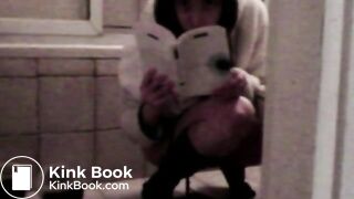 NAUGHTY ISRAELI FEMINIST, ACTIVIST & ARTIST POOPS ON RUSSIAN FLAG! :D