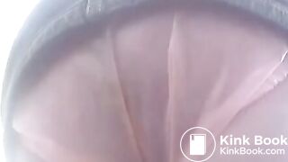 Upskirt Plastic Panty Poop