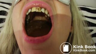 she makes her own breakfast