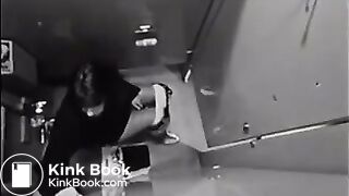 Stuck in ladies room