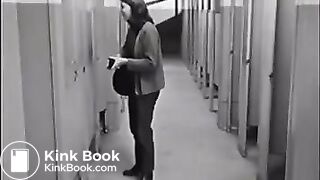 Stuck in ladies room