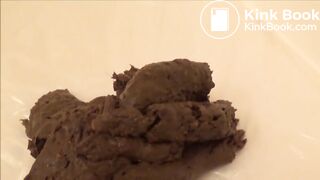 sexy girl shitting through ripped pants