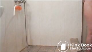Woman get enema