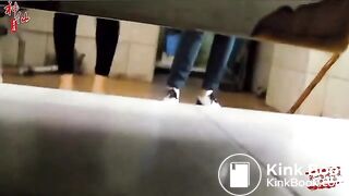 Voyeur beautiful girl pooping toilet 02