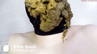 Sweet A W G shits on her slave.