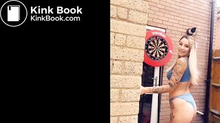 Darts Girl Fucks Hard, Summer_Fox MFC, Lana Huckaby, Dildo