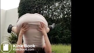 Gardening in the backyard!