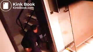 Natural Shitting in the Stairs